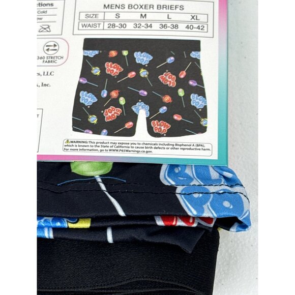 Blow Pop Boxer Briefs Mens Graphic Novelty Dad Gift Silly Crazy Funny Odd Size M - Picture 4 of 4